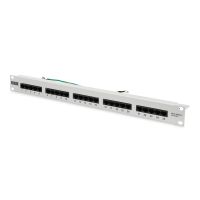 Digitus CAT 3 ISDN Patch Panel, unshielded, grey