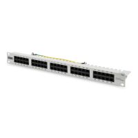 Digitus CAT 3 ISDN patch panel, unshielded, grey