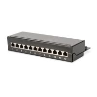 Digitus Desktop CAT 6A, class EA patch panel, shielded, black