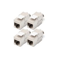 Digitus CAT 6A Keystone Module, shielded, toolfree Modul - 4 pcs.