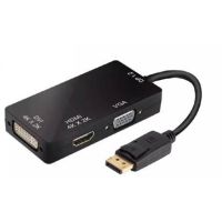 JLC 4K DisplayPort to VGA/HDMI/DVI Adapter