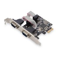 Digitus 2-Port Serial Interface Card, PCIe