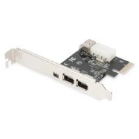 Digitus PCI Express Card, Firewire 1394a (3+1 ports)