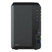 SYNOLOGY DS223 NAS-Server     Bundle inkl.2x 6TB SYNOLOGY HDD HAT3300-6T