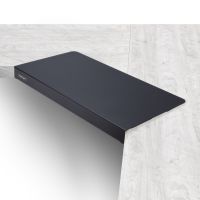 StarTech.com Clamp-On Steel Desk Corner Sleeve for L-Shaped/Corner Desk, For 0.5-1.5in (12.7-38.1mm)