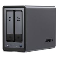 Ugreen NASync DXP2800 NAS Compact Intel® N N100 8 GB DDR5 UGOS Pro Black