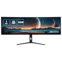 electriQ eiq-495KCSUW144IPS 49" 5K IPS 144hz 1ms Super UltraWide Curved Monitor