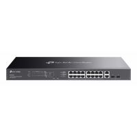 TP-Link Omada ES220GMP network switch Managed L2 Gigabit Ethernet (10/100/1000) Power over Ethernet (PoE) Black