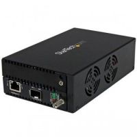 StarTech 10 Gigabit Ethernet Copper-to-Fiber Media Converter - Open SFP+ - Managed