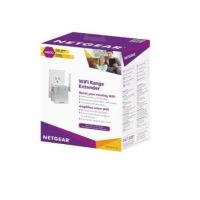 Netgear EX3700-100UKS AC750 WiFi Range Extender 1-Port Wall-plug External Antennas