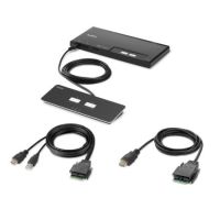 Belkin F1DN102MOD-HH-4 KVM switch Black