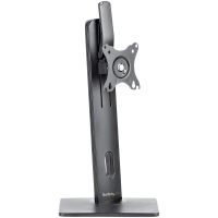 StarTech.com Free Standing Single Monitor Mount - Height Adjustable Monitor Stand - For VESA Mount D