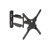 StarTech Full Motion TV Wall Mount - 32-55 inch (77lb/35kg) VESA Displays - Low Profile Universal Flat Screen TV Wall Mount - Heavy Duty Adjustable Tilt/Swivel Articulating Arm Bracket