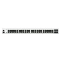 Fortinet FortiSwitch-148F is a performance/price competitive L2+ management switch with 48x GE port + 4x SFP+ port + 1x RJ45 console