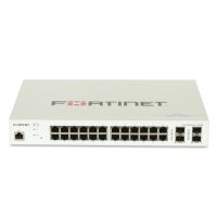 Fortinet Layer 2/3 FortiGate switch controller compatible switch with 24 x GE RJ45 ports, 4 x GE SFP