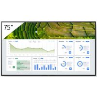 Sony FW-75BZ30L Signage Display Digital signage flat panel 190.5 cm (75") LCD Wi-Fi 440 cd/m² 4K Ultra HD Black Android 24/7