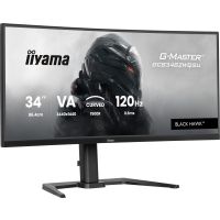 iiyama GCB3482WQSU-B1 computer monitor 86.4 cm (34") 1440 x 3440 pixels UltraWide Quad HD LED Black