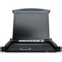 iogear GCL1800 rack console 43.2 cm (17") Black