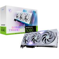 MSI GAMING GEFORCE RTX 5080 16G TRIO OC WHITE graphics card NVIDIA 16 GB GDDR7