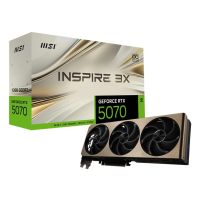 MSI GeForce RTX 5070 12G INSPIRE 3X OC NVIDIA 12 GB GDDR7