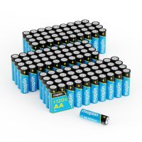 Maplin AA LR6 1.5V Alkaline Batteries 7 Year Shelf Life High Performance - Pack of 120