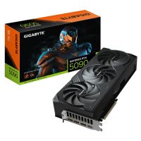 GIGABYTE GeForce RTX 5090 WINDFORCE OC 32G Graphics Card - 32GB GDDR7, 512bit, PCI-E 5.0, 2467MHz Core Clock, 3 x DP 2.1a, 1 x HDMI 2.1b, NVIDIA DLSS 4, GV-N5090WF3OC-32GD