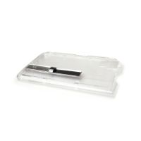 Digital ID Enclosed Holders with Single Slider Bar, Black Slider, Premium - Landscape, Horizontal (P