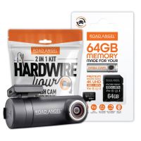 Road Angel Halo Drive 2 1440p Dash Cam inc 64GB MicroSD Card & Hardwiring Kit