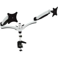 Amer Mounts HYDRA2 monitor mount / stand 71.1 cm (28") Black, Chrome, White Desk