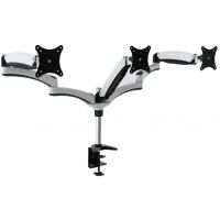 Amer Mounts HYDRA3 monitor mount / stand 71.1 cm (28") Black, Chrome, White Desk