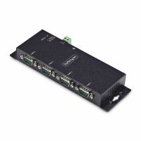 StarTech.com 4-Port Serial to Ethernet Adapter, IP Serial Device Server For Remote RS232 Devices, Wa