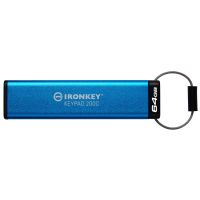 Kingston Technology IronKey 64GB USB-C Keypad 200C, FIPS 140-3 Lvl 3 (Pending) AES-256