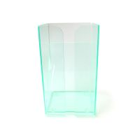 Digital ID Visitor Pass Clear Plastic Wallet Storage Tower