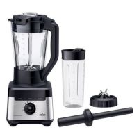 Braun JB 7551 BK Cooking blender 1400 W Black, Stainless steel, Transparent