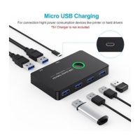 JLC MU60 2 in 4 out USB 3.0 KVM switch