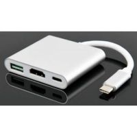 JLC P11 Type C 3 Port Adapter - Grey