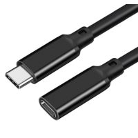 JLC Type C (Male) to Type C (Female) 3M Black