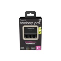 Panasonic ENELOOP BQ-CC55 UK Plug-in Charger with 4x AA 2500mAh Rechargeable Batteries