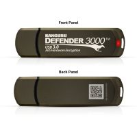 iStorage Kanguru Defender 3000â„¢ SuperSpeed USB 3.0, FIPS 140-2 Level 3 Certified, Hardware Encrypt
