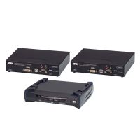 ATEN 2K DVI-D KVM over IP 2T1R Extender (Dual SFP)