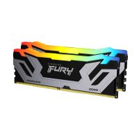 Kingston Technology FURY 48GB 8400MT/s DDR5 CL40 CUDIMM (Kit of 2) Renegade RGB Silver XMP
