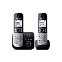 Panasonic KX-TG6822 DECT telephone Caller ID Black, Silver