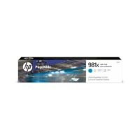 HP L0R09A/981X Ink cartridge cyan, 10K pages ISO/IEC 19798 116ml for HP PageWide E 58650/556