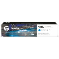 HP L0R13A/981Y Ink cartridge cyan, 16K pages ISO/IEC 19798 183ml for HP PageWide E 58650/556
