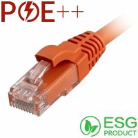 Cablenet 1m Cat6 RJ45 Orange U/UTP LSOH 24AWG Snagless Booted Patch Lead (PK 100)