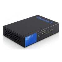 Linksys LGS105-UK network switch Unmanaged Gigabit Ethernet (10/100/1000) Black