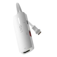 LINQ byELEMENTS 4K HDMI Adapter with PD and USB-A