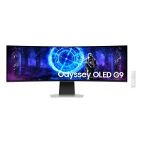 Samsung S49DG950SU computer monitor 124.5 cm (49") 5120 x 1440 pixels Dual QHD OLED Silver