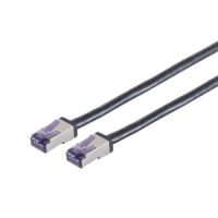 Lanview LVN-CAT6A-FLEX-15M networking cable Black S/FTP (S-STP)