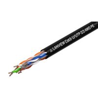 Lanview LVN122151 networking cable Black 305 m Cat6 U/UTP (UTP)